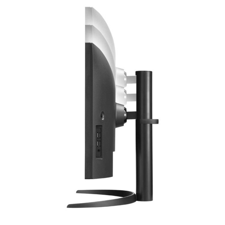 مانیتور ال جی ۳۴WQ75C-B سایز ۳۴ اینچ خمیده UWQHD با زمان پاسخگویی ۵ میلیثانیه