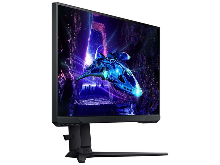 مانیتور گیمینگ سامسونگ Odyssey G3 G30D سایز ۲۴ اینچ با کیفیت Full HD و نرخ تازهسازی ۱۸۰ هرتز
