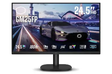 مانیتور گیمینگ کولر مستر GM25FP سایز ۲۵ اینچ IPS ۱۸۰ هرتز
