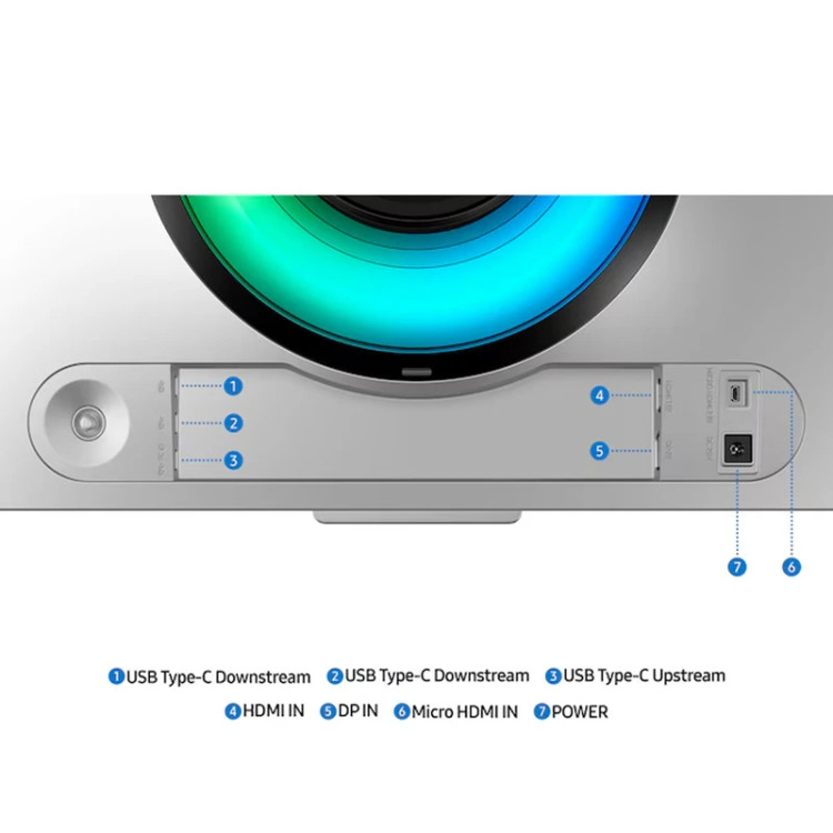 مانیتور خمیده سامسونگ Odyssey OLED G9 سایز ۴۹ اینچ با نرخ تازهسازی ۲۴۰ هرتز