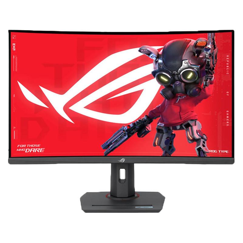 مانیتور خمیده گیمینگ ایسوس مدل ROG STRIX XG32WCMS سایز 32 اینچ نمای ۳