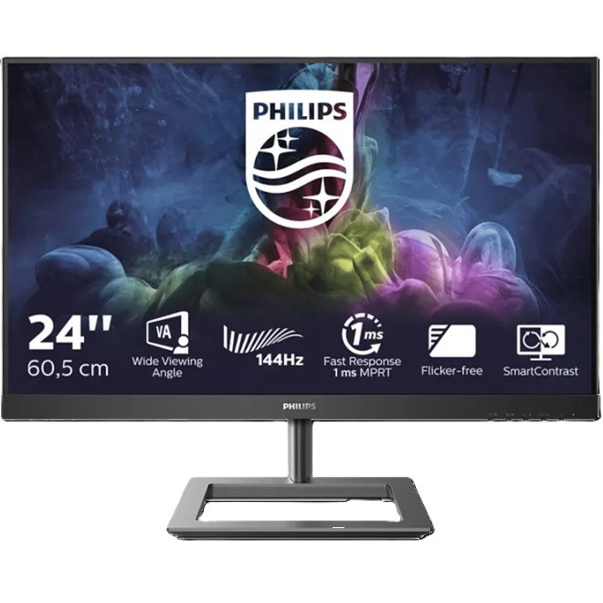 مانیتور گیمینگ فیلیپس مدل 242E1GAJ سایز ۲۴ اینچ FHD 144Hz VA
