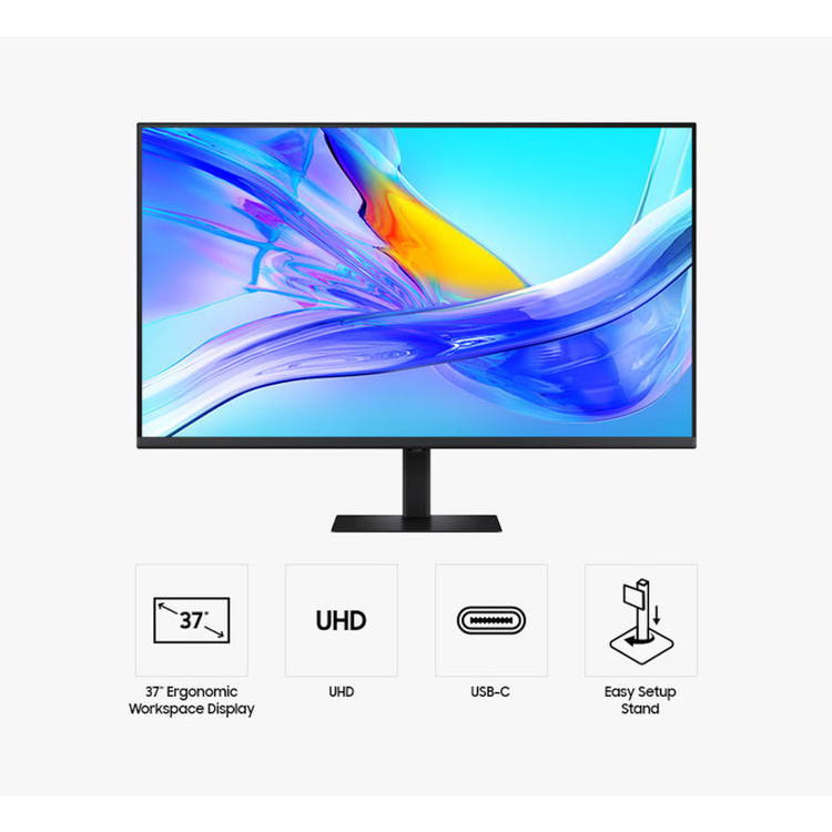 مانیتور 37 اینچ سامسونگ مدل ViewFinity S8 S8UD LS37D800UAMXUE