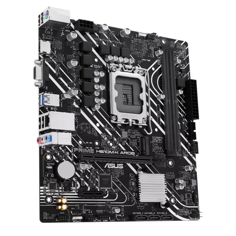 مادربرد ایسوس مدل PRIME H610M-K ARGB