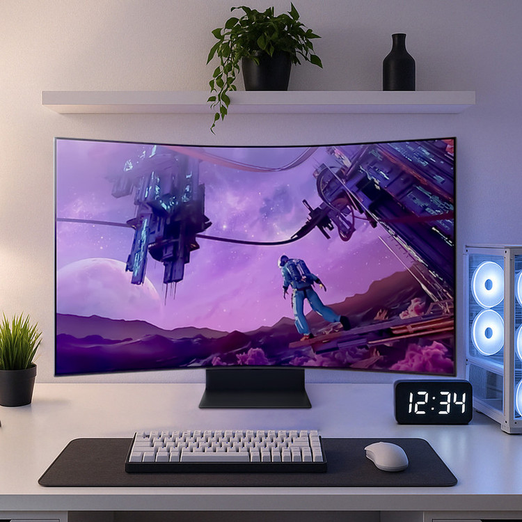 مانیتور خمیده گیمینگ 55 اینچ سامسونگ مدل Odyssey Ark LS55BG970NMXUE