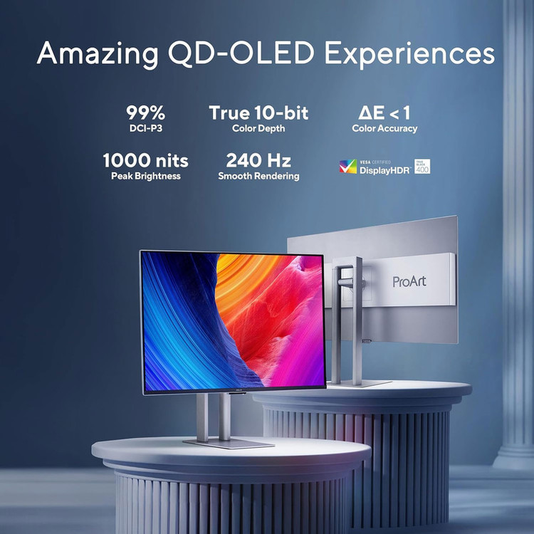مانیتور 31.5 اینچ ایسوس مدل ProArt Display OLED PA32UCDM