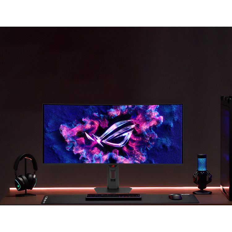 مانیتور گیمینگ ایسوس ROG Strix XG34WCDMS سایز ۳۴ اینچ OLED